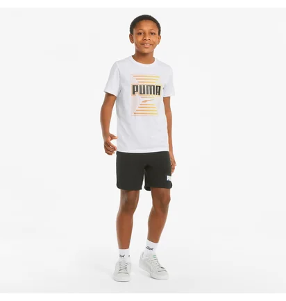 Футболка детская Puma Alpha Graphic Youth Tee White 847292-02