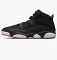 Кроссовки мужские Air Jordan 6 Rings Czarne Black 322992-063