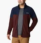 Кофта мужская Columbia Basin Trail Iıı Full Zip Bordo/Blue AO0560-521