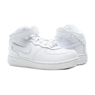 Кроссовки детские Nike Force 1 Mid White 314197-113