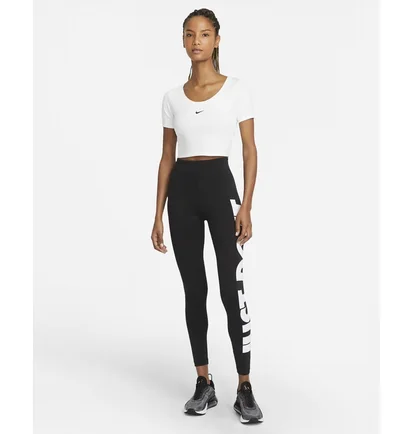 Лосины женские Nike W Nsw Essntl Lggng Jdi Hr Black CZ8534-010