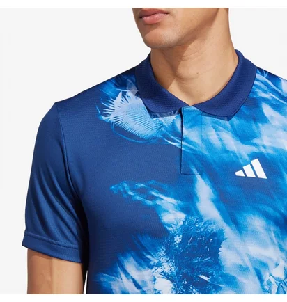 Поло мужское Adidas Melbourne Freelift Polo Multi IB4610