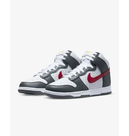 Кроссовки мужские Nike Dunk High Retro Grey/White FD0668-001