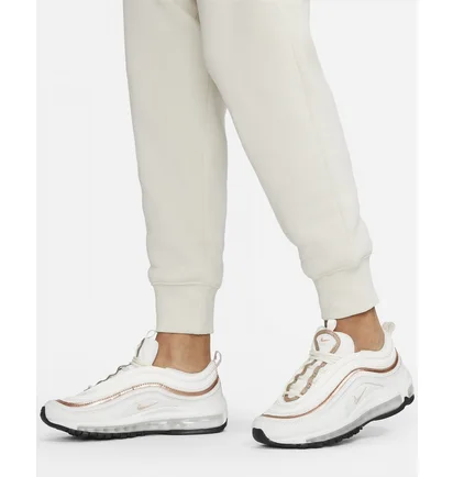 Штани жіночі Nike Sportswear Phoenix Fleece High-Waisted Joggers White DQ5688-104