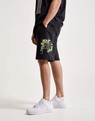 Шорты мужские Nike Sportswear Fleece Embroidered Graphic Shorts Black DV0055-010