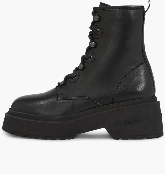 Ботинки женские Tommy Hilfiger Tjw Lace Up Boot Chunky Black EN0EN02404-BDS