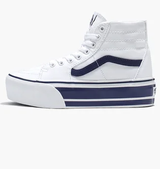 Кеди жіночі Vans Sport Stripes Sk8-Hi Tapered Stackform Shoe White VN0A5JMKNWD