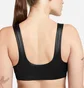 Топ женский Nike W Nk Df Swsh Shine Bra Black DD1438-010