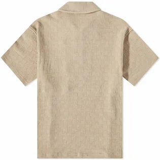 Поло унісекс Brain Dead Knit Check Beige BDP23T13002843BR14