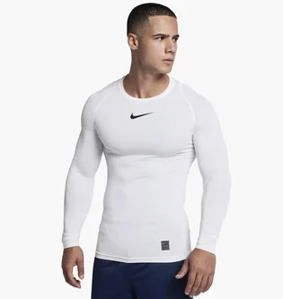 Термобелье мужское Nike Top Ls Comp White 838077-100