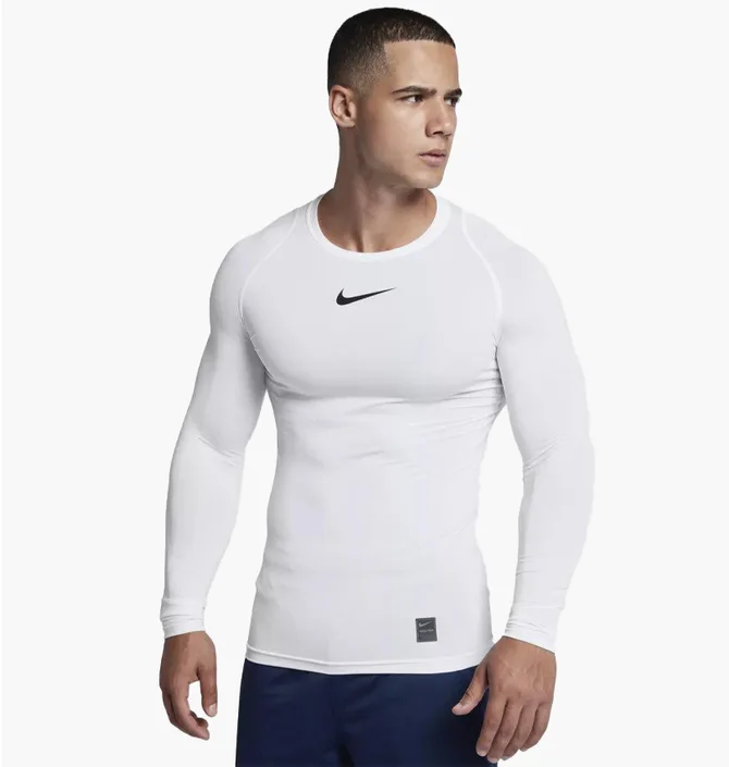 Термобілизна чоловіча Nike Top Ls Comp White 838077-100