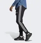Штаны мужские Adidas Essentials French Terry Tapered Cuff 3-Stripes Pants Black Ha4337