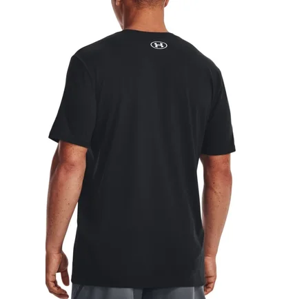 Футболка чоловіча Under Armour Camo Chest Stripe Ss-Blk Black 1376830-001