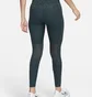 Леггинсы женские Nike Fast Mid-Rise 7/8 Printed Leggings With Pockets Blue FB4579-328