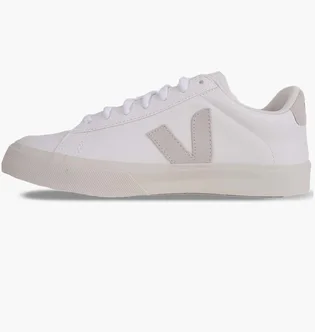 Кеды мужские Veja Campo Chromefree Leather Shoes White Cp0502429B
