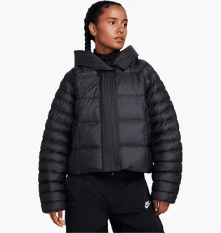 Пуховик жіночий Nike Sportswear Swoosh Puffer Primaloft Black FB8729-010