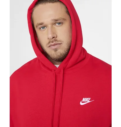 Худі чоловіче Nike Nsw Club Hoodie Red BV2654-657