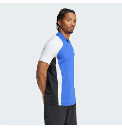 Футболка мужская Adidas Tennis Pro Heat.Rdy Freelift Polo Blue/White IT2262