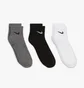 Шкарпетки унісекс Nike Everyday Ltwt Ankle Multi (3 пари, неутеплені) SX7677-964