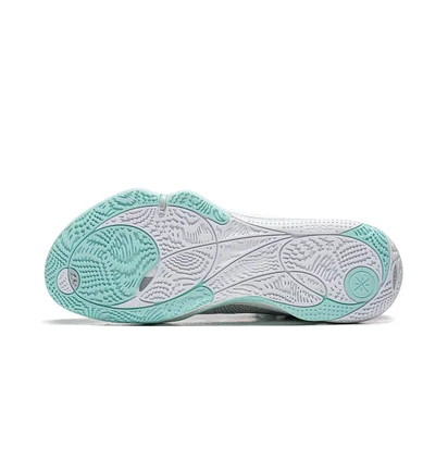 Кроссовки унисекс Li-Ning Wade All City 14 Liberty Grey/Turquoise ABAW001-14