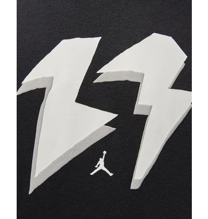Худи мужское Air Jordan Flight Mvp MenS Fleece Pullover Hoodie Black FB7021-010