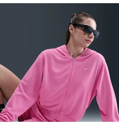 Толстовка жіноча Nike Nsw Chll Ft Pink FN2415-675