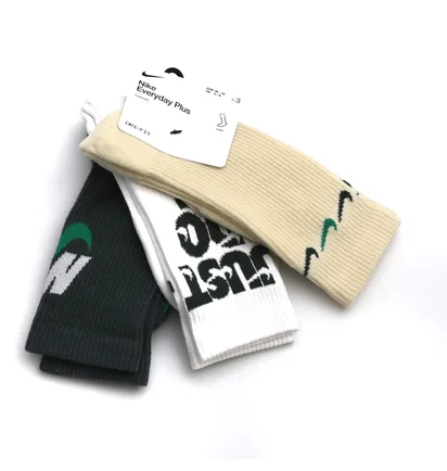 Шкарпетки унісекс Nike Everyday Plus Cushioned Crew Socks Multi (3 пари) DH3822-901