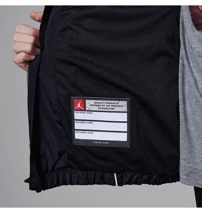 Куртка детская Air Jordan Big Kids Essential Draft Jacket Black 95D689-023