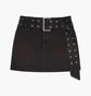 Спідниця жіноча Ksubi Micro Mini Belted Greased Brown WPS26SK007