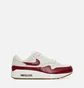 Кросівки жіночі Nike Air Max 1 Sneakers Sail White/Red FJ3169-100