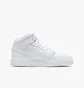 Кроссовки детские Air Jordan Air 1 Mid Bg White 554725-130