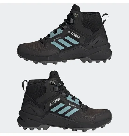Кроссовки женские Adidas Terrex Swift R3 Mid Gore-Tex Hiking Shoes Black Gz3043