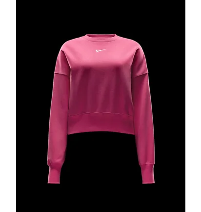 Світшот жіночий Nike Sportswear Phoenix Fleece Over-Oversized Crew-Neck Sweatshirt Pink DQ5761-629