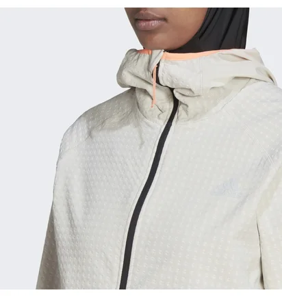 Куртка женская Adidas X-City Running Soft Shell Running Jacket Beige Hk6479