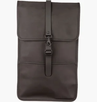 Рюкзак унісекс Rains Backpacks Brown 1220-BLACK
