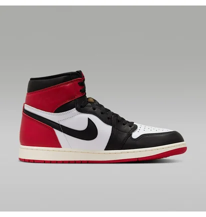 Кросівки чоловічі Air Jordan 1 Retro High White/Black DZ5485-106