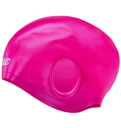 Шапочка для плавания Aqua Speed Ear Volume Pink 284-03