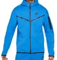 Толстовка чоловіча Nike Nsw Tech Fleece Full-Zip Hoodie Light Blue CU4489-403