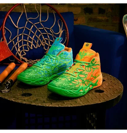 Кроссовки мужские Puma Mb.04 X Tmnt L&M Green/Orange 311307-01