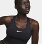 Топ жіночий Nike Swoosh Medium Support Black FN2728-010