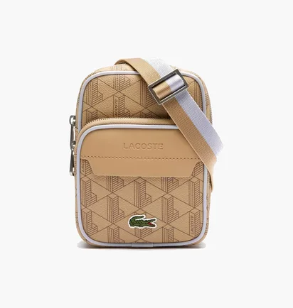 Сумка унисекс Lacoste The Blend Seasonal Unisex - Crossbody Bag Beige NH4585BG