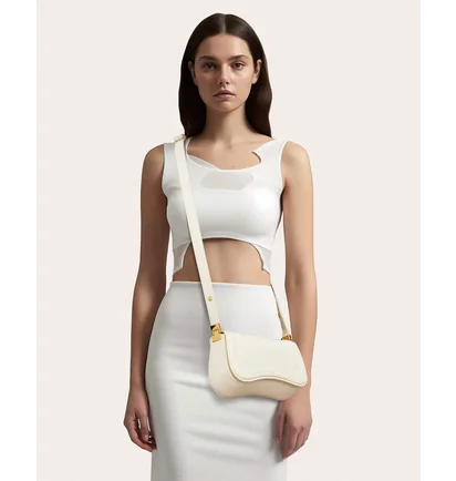 Сумка женская JW PEI Joy Shoulder Bag White BB2023BG60686JWP