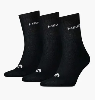 Носки мужские HEAD Elements All Sports Short Crew Black (3 пары) 701229009-001