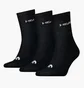 Шкарпетки чоловічі HEAD Elements All Sports Short Crew Black (3 пари) 701229009-001
