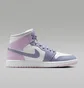 Кросівки жіночі Air Jordan 1 Mid Violet/White BQ6472-510