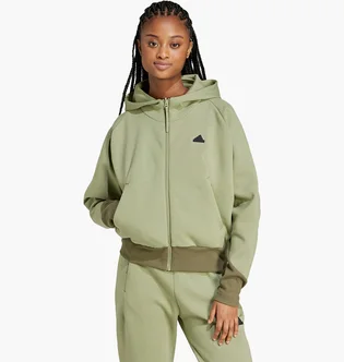 Толстовка жіноча Adidas Z.N.E. Full-Zip Olive IW7752