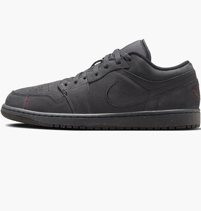 Кроссовки мужские Air Jordan Aj 1 Low Se Craft Black FD8635-001