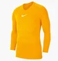 Термобілизна дитяча Nike Dry Park First Layer Ls Yellow Av2611-739