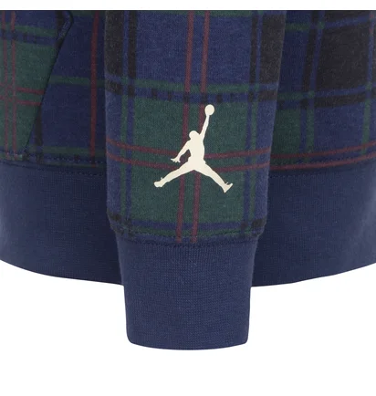 Худи детское Air Jordan Brooklyn Fleece Plaid Hoodie Multi 85B920-695