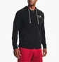 Толстовка мужская Under Armour Hooded Sweatshirt Ua Rival Terry Lc Fz-Blk Black 1370409-001